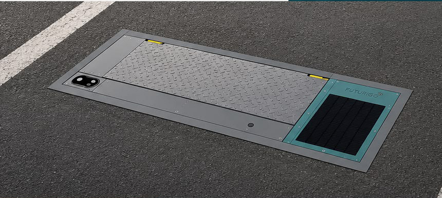 Futurigo Terra — Smart flush-mounted parking lock